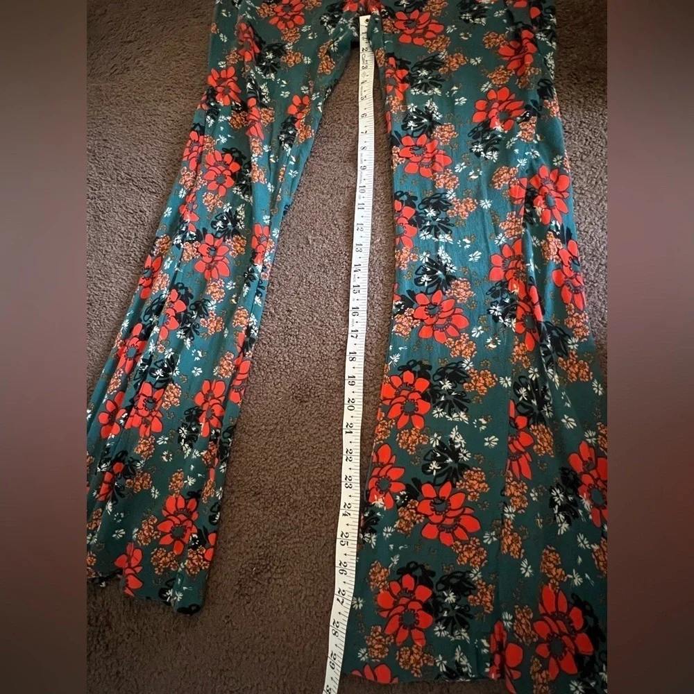 Free People Can’t Take My Eyes Off You Floral Flare Pants